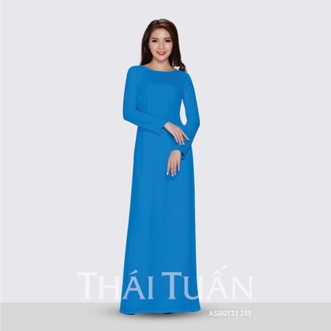 ASBQ533205 Vải Trơn Thạch Anh Màu Xanh Dương Nhạt