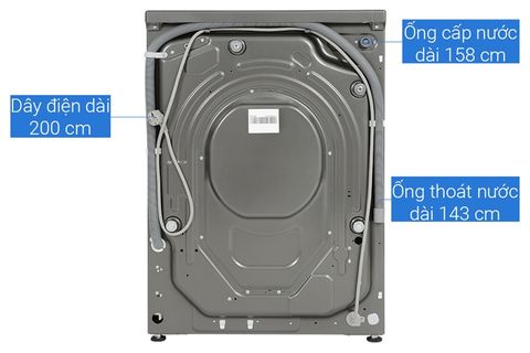 Máy giặt AQUA AQD-A1200H.PS cửa ngang 12kg