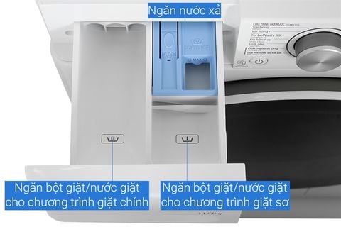 Máy giặt sấy cửa ngang LG FV1411D4W 11kg/7kg