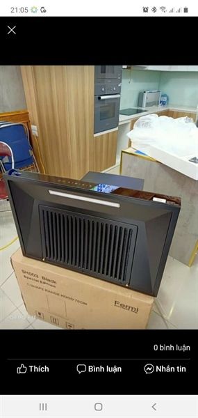 Máy hút mùi Fermi SH003 máy thẳng chữ T