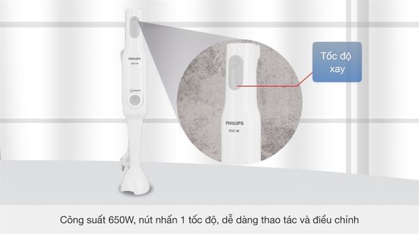 Máy xay cầm tay Philips HR2531/00 650w