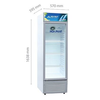 Tủ mát HÒA PHÁT HSC 550F1R1 thường