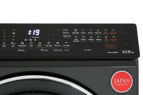 Máy giặt sấy cửa ngang Panasonic NA-V105FR1BV 10.5kg/2kg