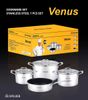 Bộ nồi inox 304 Spelier Venus 4 chiếc 7 món