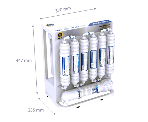 Máy lọc nước RO Hòa Phát HWU1A1022 để gầm