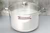 Nồi inox Happycook NC-30G 3 đáy nắp kính 30 cm