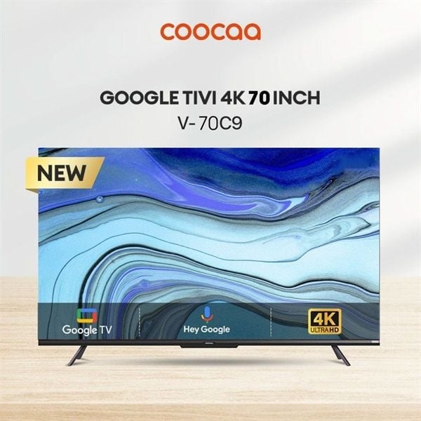 Tivi COOCAA 4K 70inch 70C9 google TV