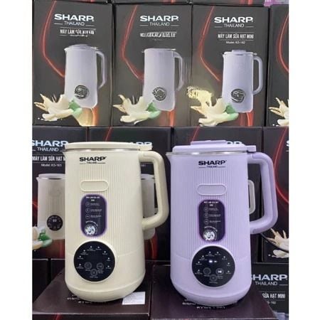 Máy xay sữa hạt Sharp KS161 vàng nhỏ