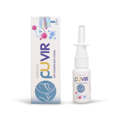 Dung dịch sát khuẩn mũi họng Puvir