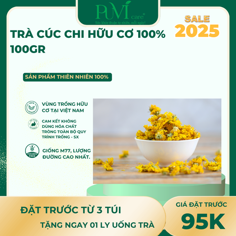 HOA CÚC CHI VÀNG - SẤY KHÔ - ORGANIC - XUẤT KHẨU.