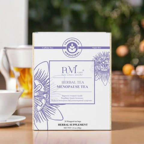 TRÀ AN MÃN _ Trà thảo mộc dành cho phụ nữ tuổi trung niên