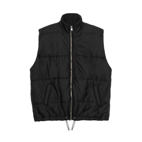  Funnel Neck Quilted Gilet 