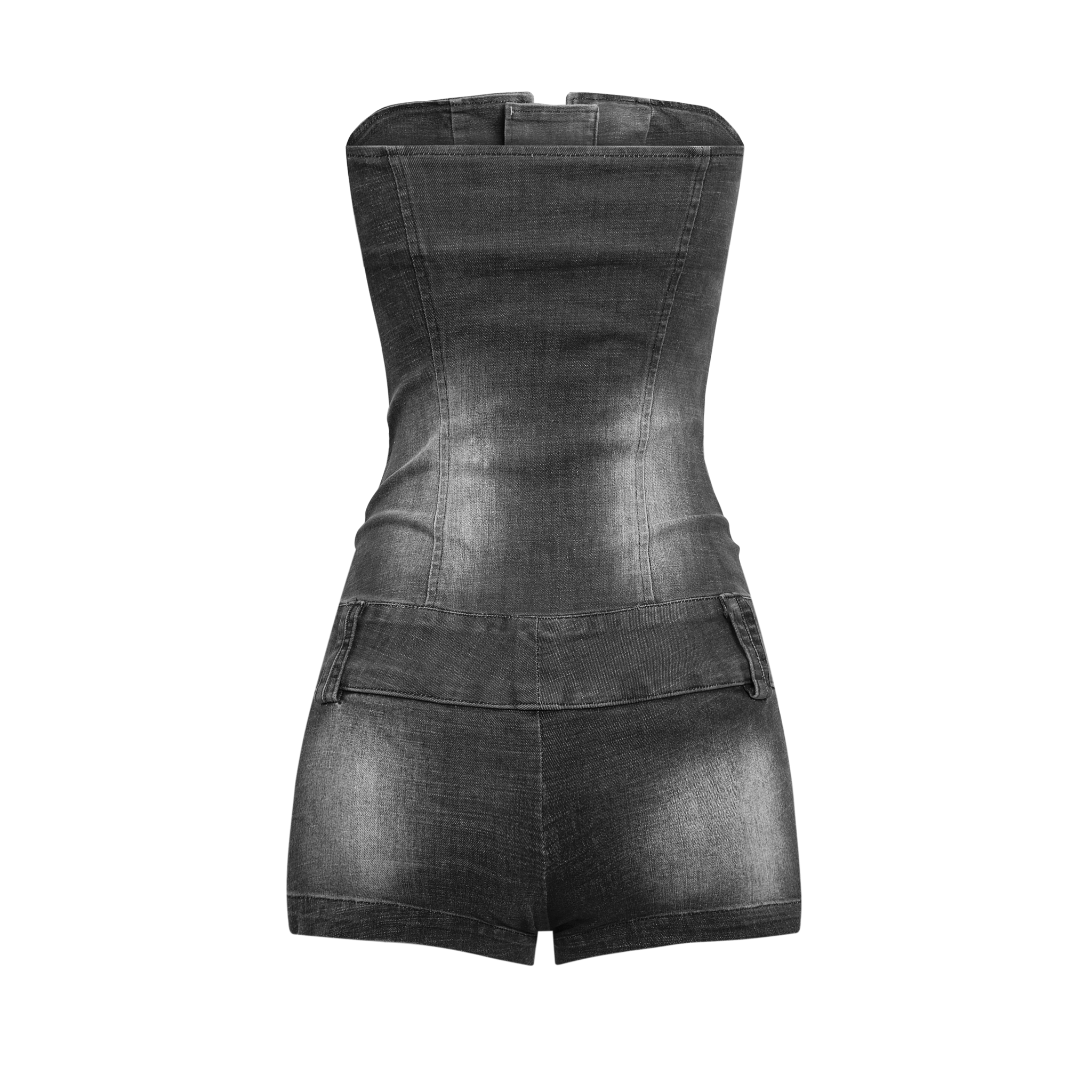 BLUM - Tube Bodycon Denim Playsuit