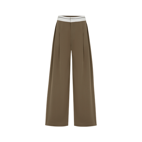  Bestie Long Wide Leg Trousers 