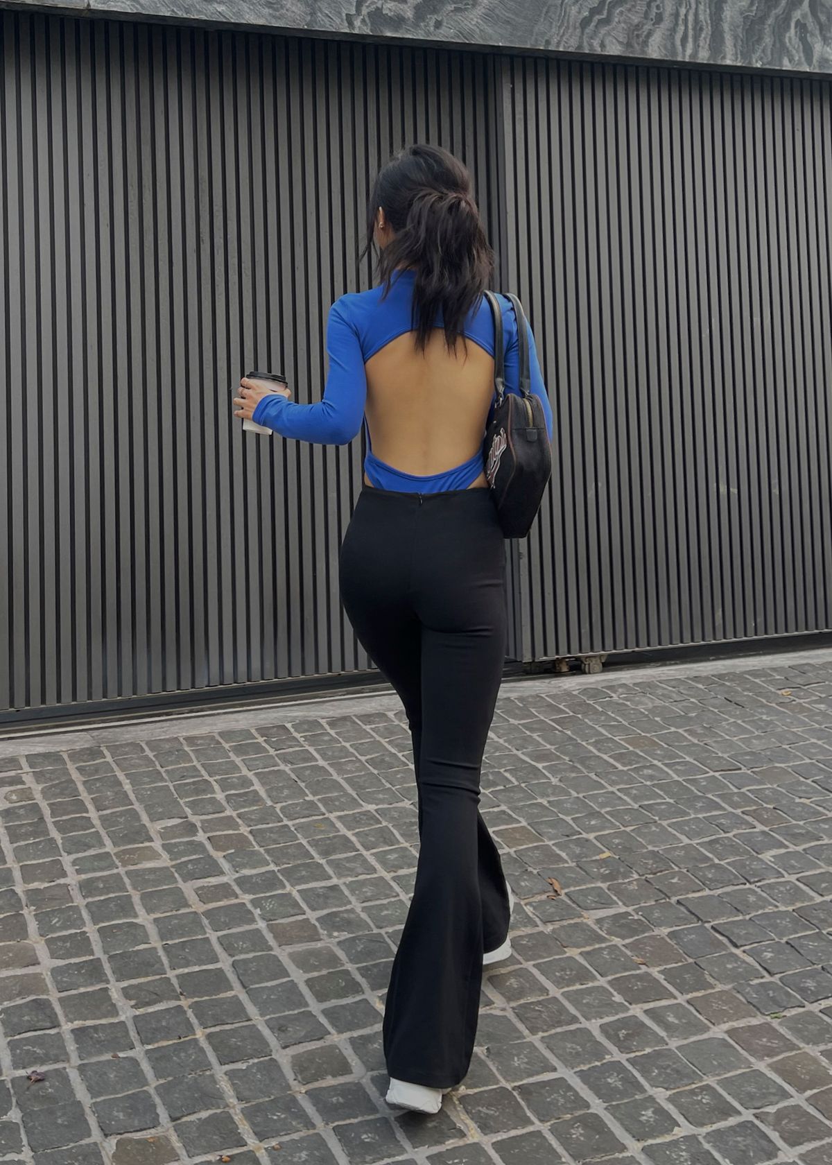 Backless High-Cut Bodysuit