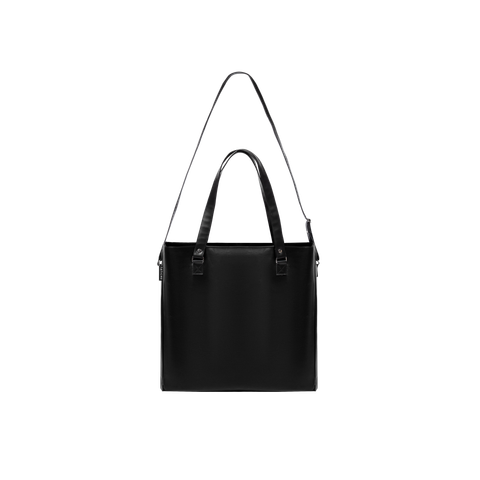  Black Leather Tote Bag 