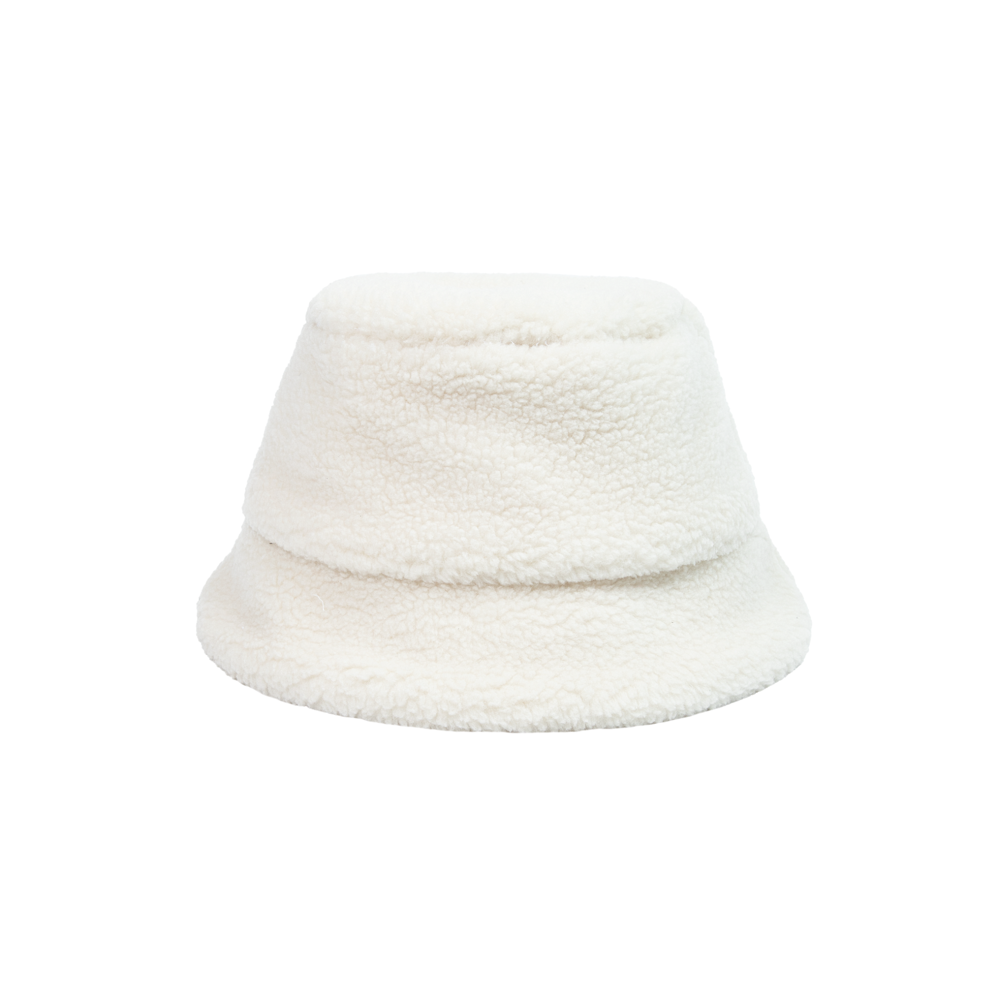 White Teddy Bucket Hat