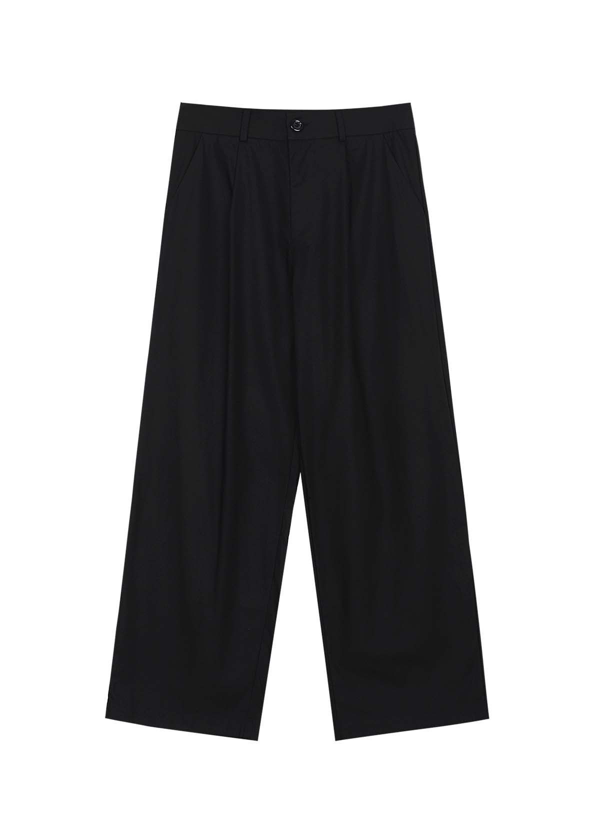 Loose Waisted Pleated Trouser