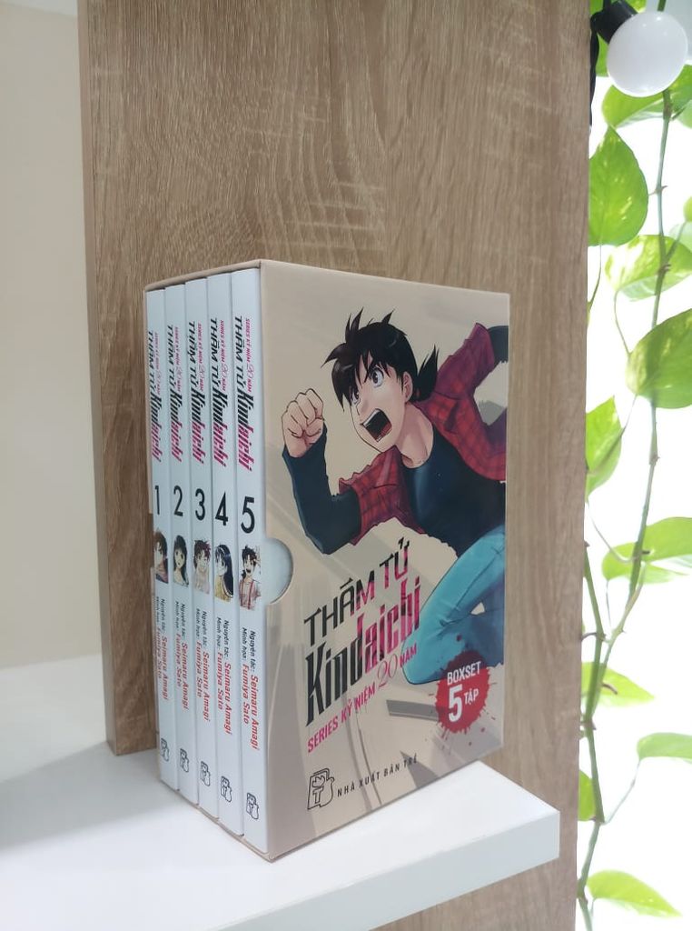 Kindaichi 1-5 - Boxset Kỉ Niệm 20 Năm