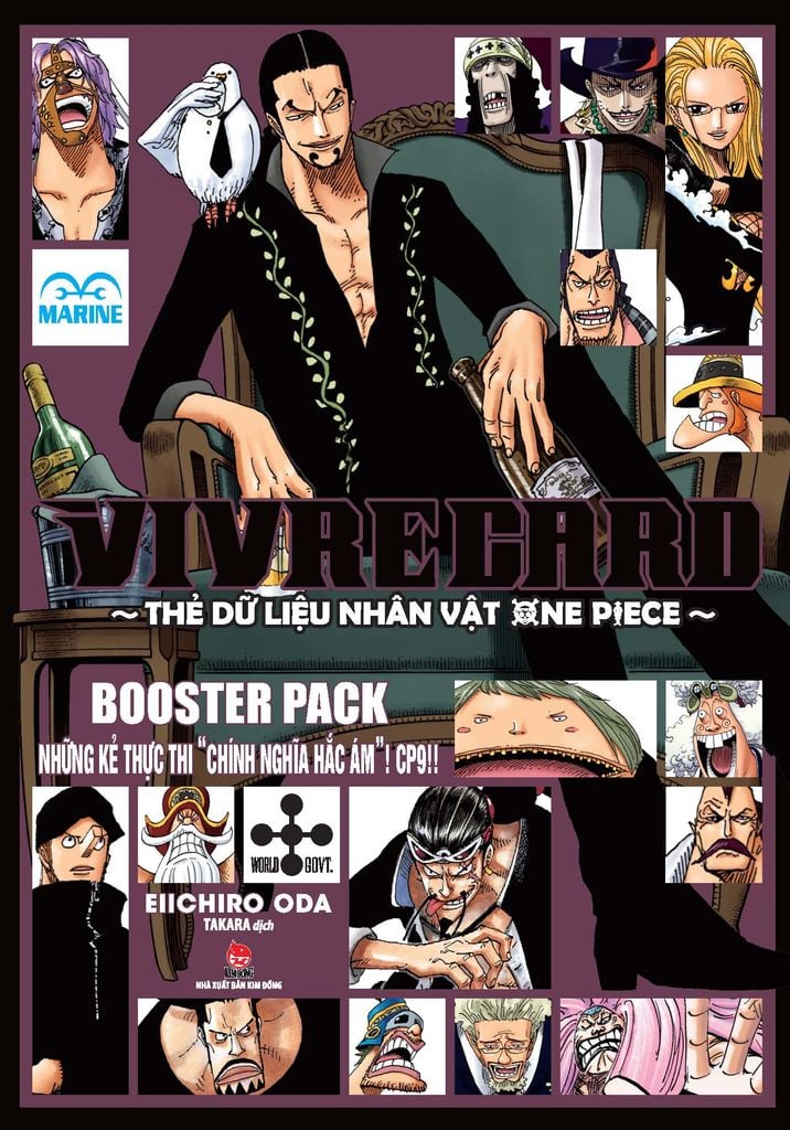 Vivre Card - Thẻ Dữ Liệu Nhân Vật One Piece - Pack 17