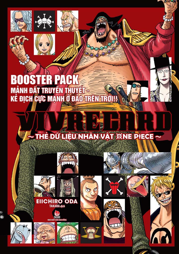 Vivre Card - Thẻ Dữ Liệu Nhân Vật One Piece - Pack 10