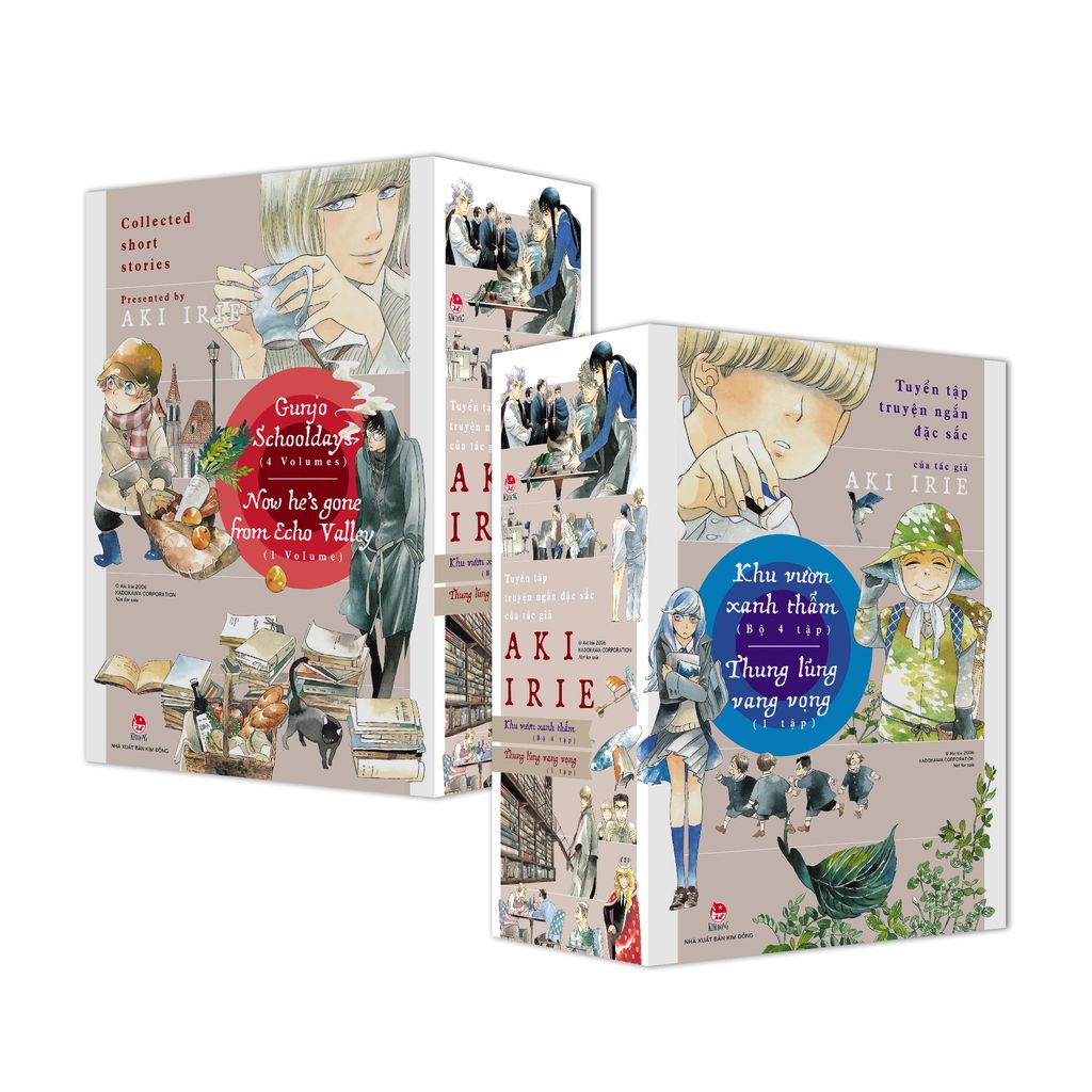 Boxset Tuyển Tập Truyện Ngắn Đặc Sắc Của Tác Giả Aki Irie