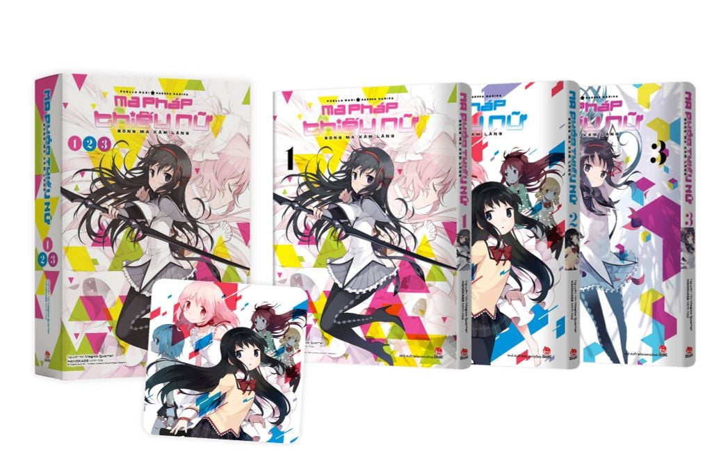 Boxset Ma Pháp Thiếu Nữ Madoka Magica - Bóng Ma Xâm Lăng (Box 3)