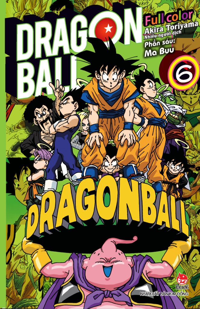 Dragon Ball Full Color 6 - Ma Buu Tập 6