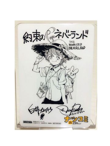 [Chữ Ký Tác Giả] Card Miền đất hứa- The Promised Neverland (Natsu Comic 2019)