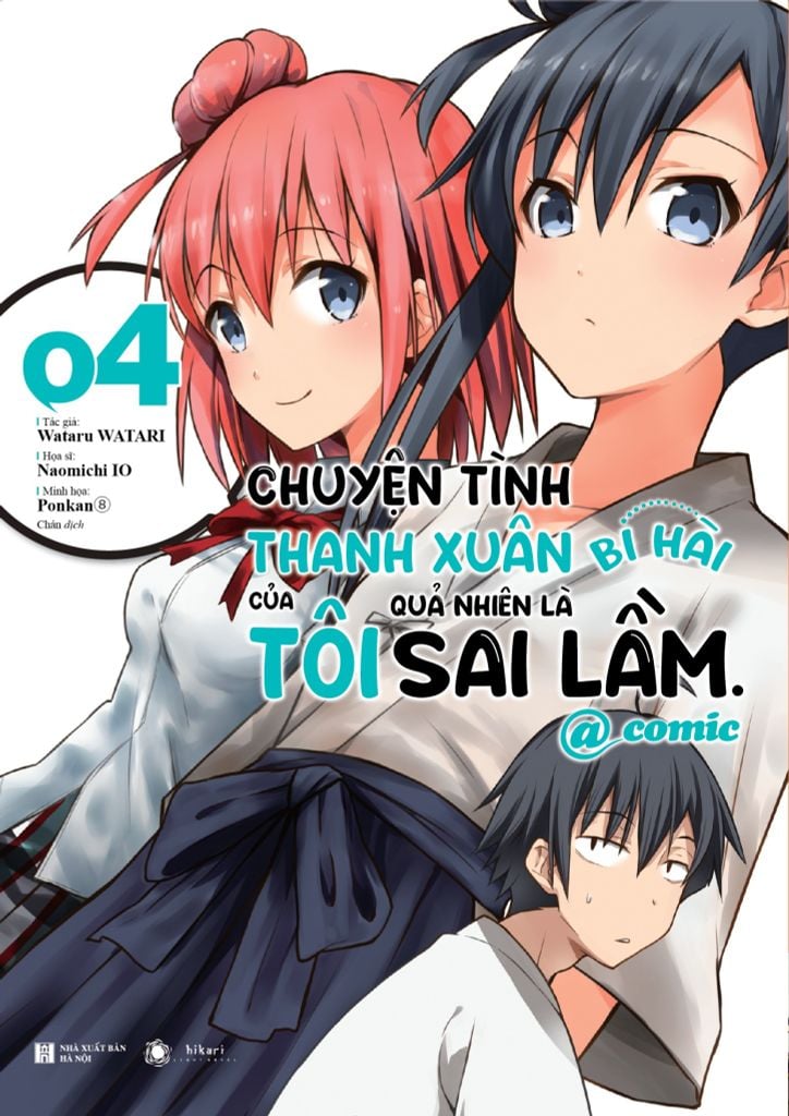 Chuyện Tình Thanh Xuân Bi Hài Của Tôi Quả Nhiên  Là Sai Lầm @comic Tập 4
