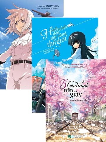 [Combo Mùa Hè 1] 5 Centimet trên giây One more side + Ký ức bầu trời + Hành trình đến tận cùng thế giới