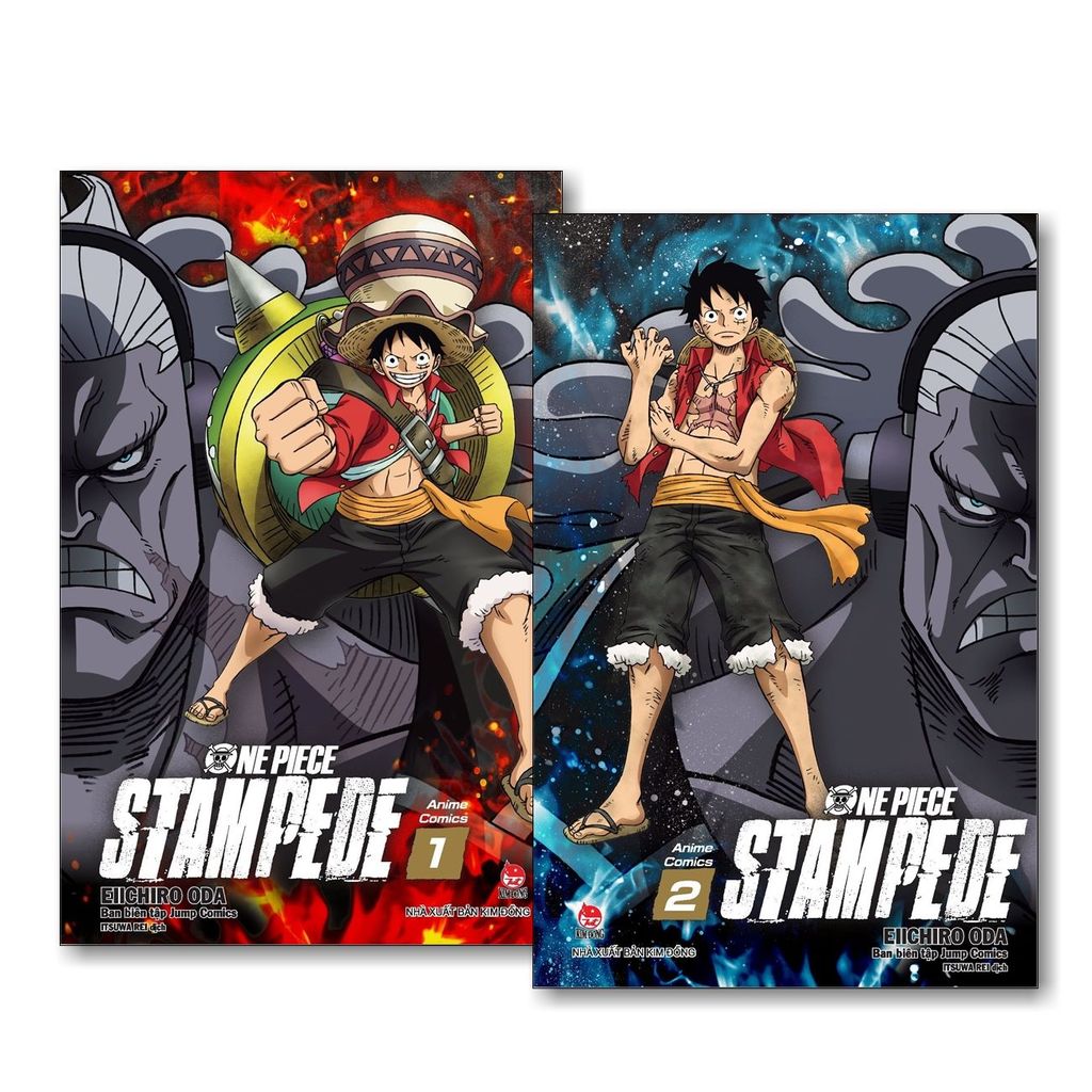 Combo Anime Comics One Piece Stampede (Tập 1 + Tập 2) Hikaru Shop