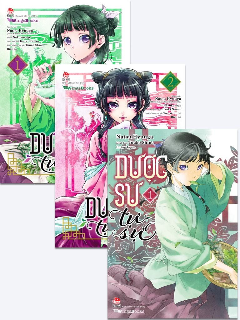 [Combo] Dược Sư Tự Sự Tập 1+2 Manga + Tập 1 Light Novel