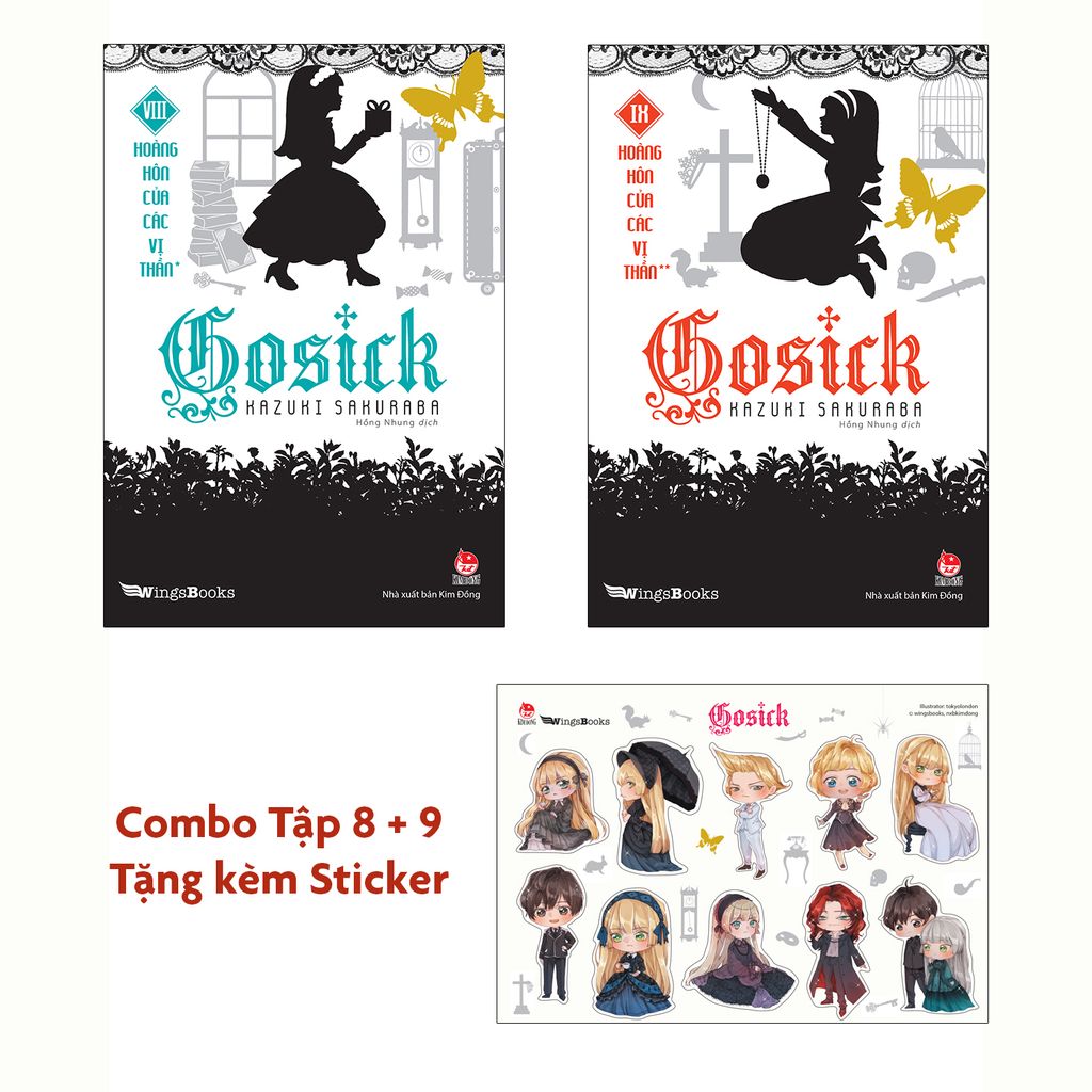 [Combo] GOSICK – Tập VIII + IX