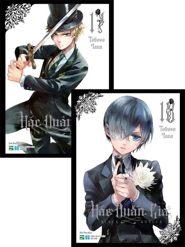 Combo Hắc Quản Gia - Black Butler  Tập 17+18