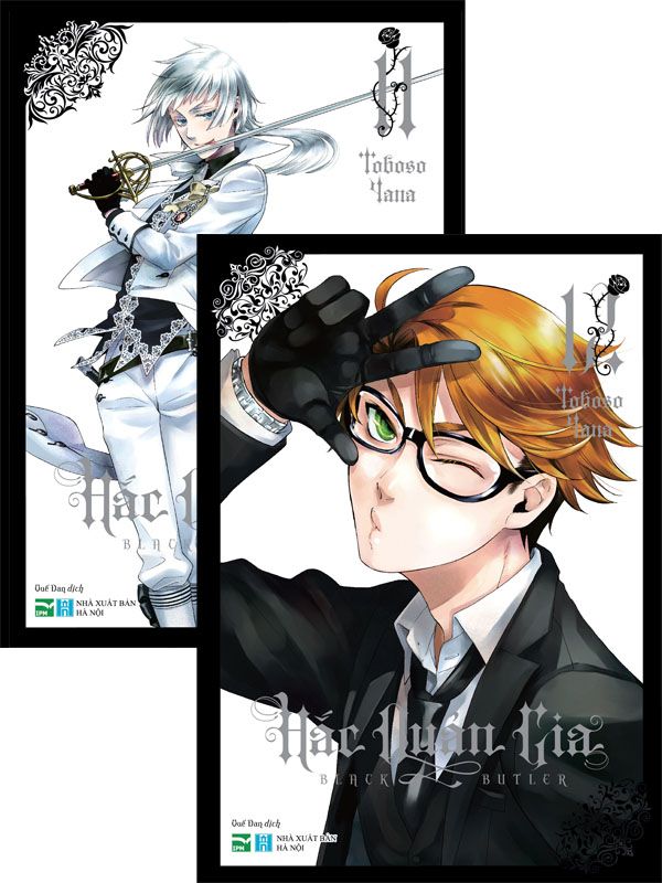 Combo Hắc Quản Gia - Black Butler  Tập 11+12