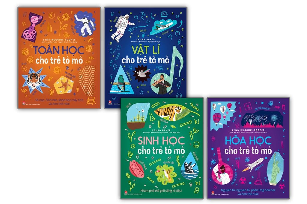 Kiến Thức Cho Trẻ Tò Mò (4 Cuốn)
