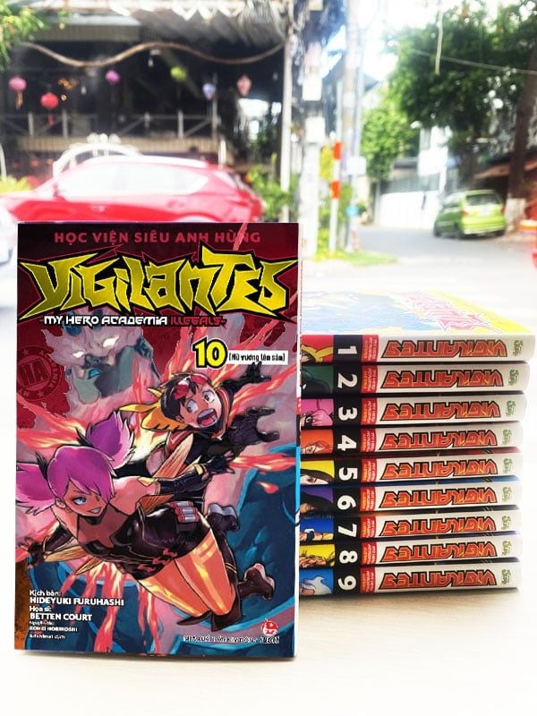 Học Viện Siêu Anh Hùng Vigilantes - My Hero Academia Illegals Combo Tập 1 - 10
