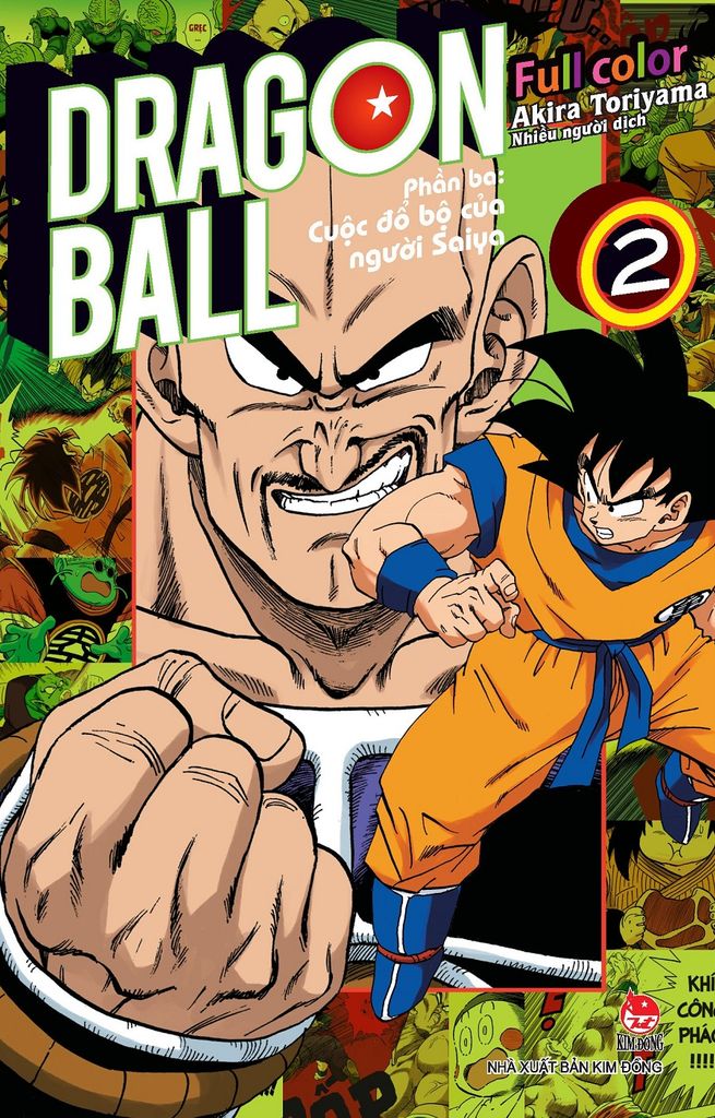 Dragon Ball Full Color 3 - Cuộc Đổ Bộ Của Người Saiya Tập 2