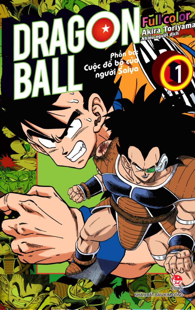 Dragon Ball Full Color 3 - Cuộc Đổ Bộ Của Người Saiya Tập 1