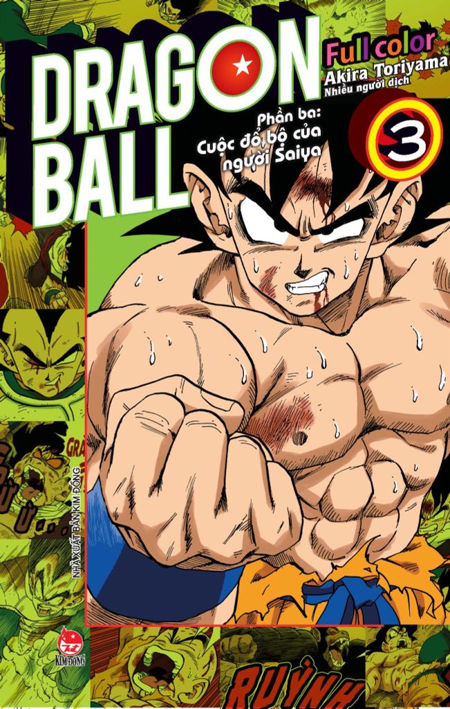 Dragon Ball Full Color 3 - Cuộc Đổ Bộ Của Người Saiya Tập 3