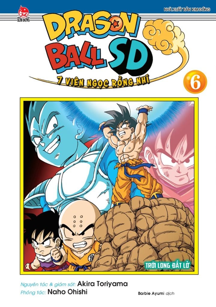 Dragon Ball SD - 7 Viên Ngọc Rồng Nhí Tập 6: Trời Long Đất Lở [Tặng Kèm Standee]