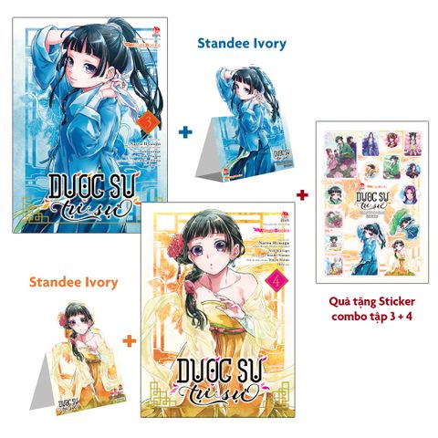 [Combo Manga] Dược Sư Tự Sự Tập 3 + 4