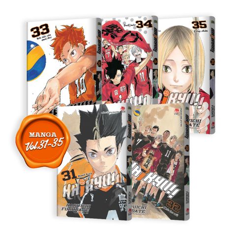 Haikyu!! Premium Boxset 03 (Tập 31 – Tập 45)