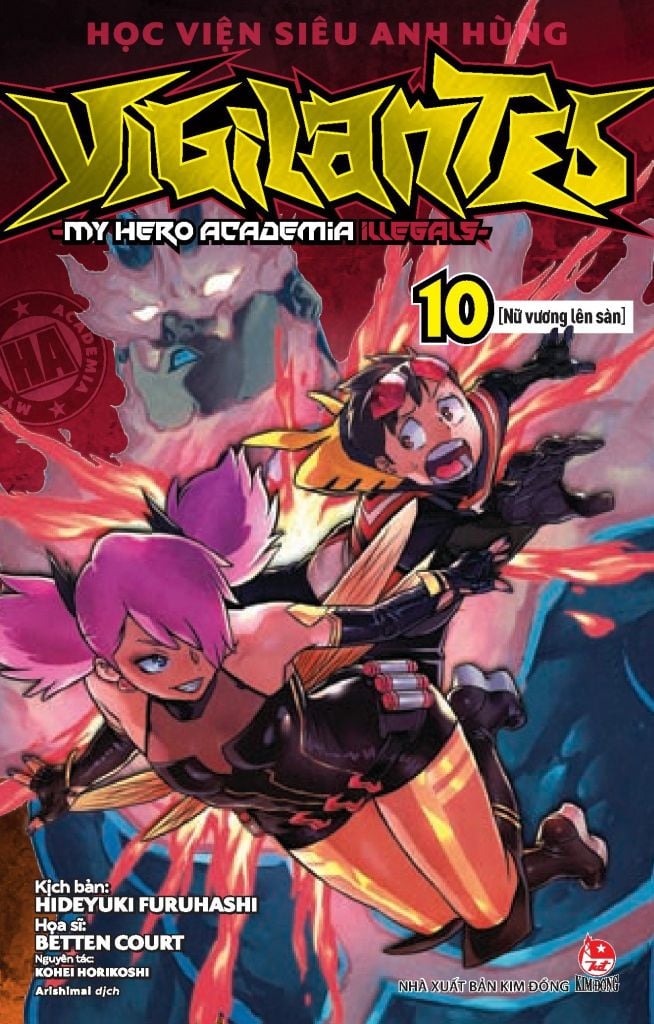 Học Viện Siêu Anh Hùng Vigilantes - My Hero Academia Illegals Tập 10: Nữ Vương Lên Sàn