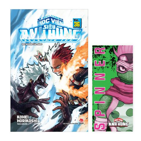 My Hero Academia - Học Viện Siêu Anh Hùng Tập 36: Hai Nguồn Lửa Sáng