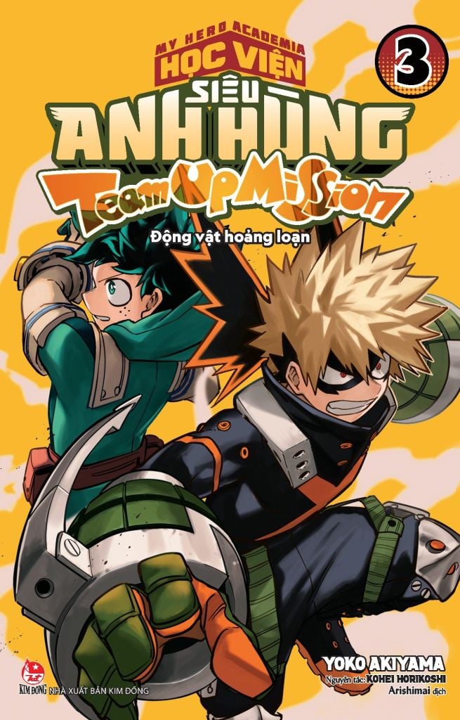 My Hero Academia - Học Viện Siêu Anh Hùng Team Up Mission Tập 3: Động Vật Hoảng Loạn