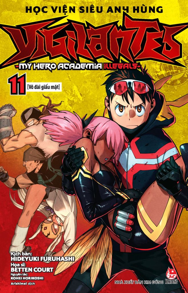 Học Viện Siêu Anh Hùng Vigilantes - My Hero Academia Illegals Tập 11: Võ Đài Giấu Mặt