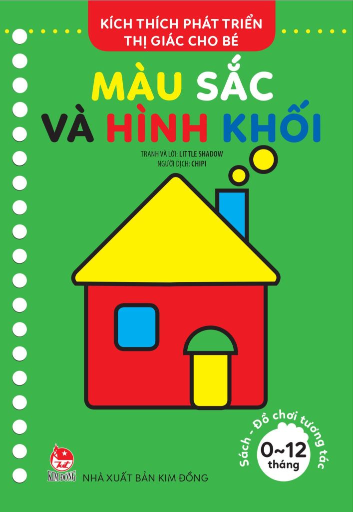 Kích Thích Phát Triển Thị Giác Cho Bé_ Sách-Đồ Chơi Tương Tác_0-12 Tháng: Màu Sắc Và Hình Khối