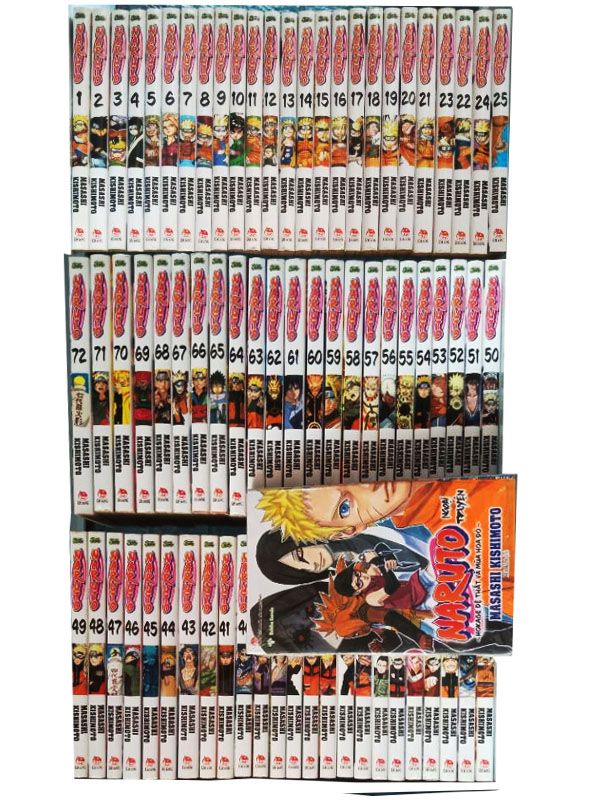Naruto Tập 1 - 72 + Ngoại Truyện (Trọn Bộ)